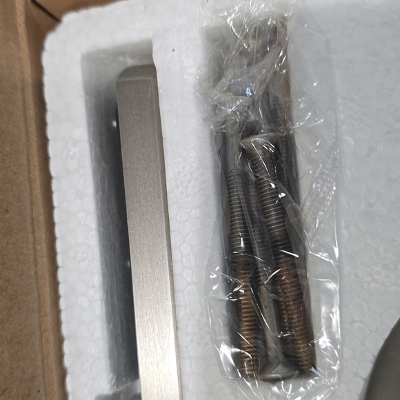 Sliding Patio Door Hardware-Nickel finish - Picture 3 of 9